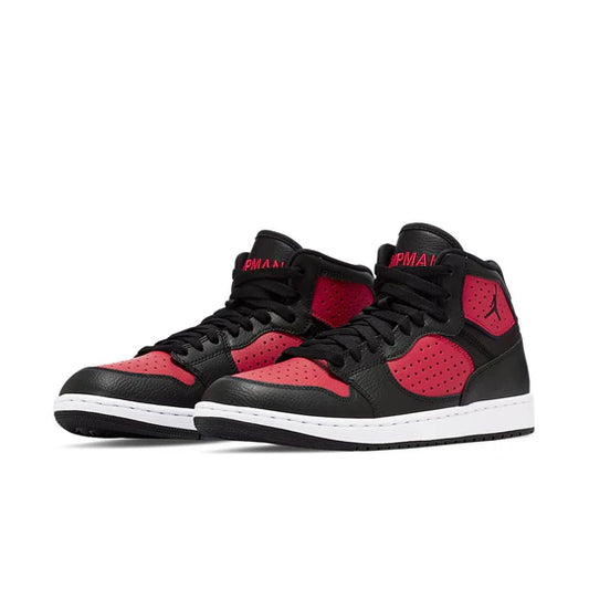 Air Jordan Access Black Gym Red White