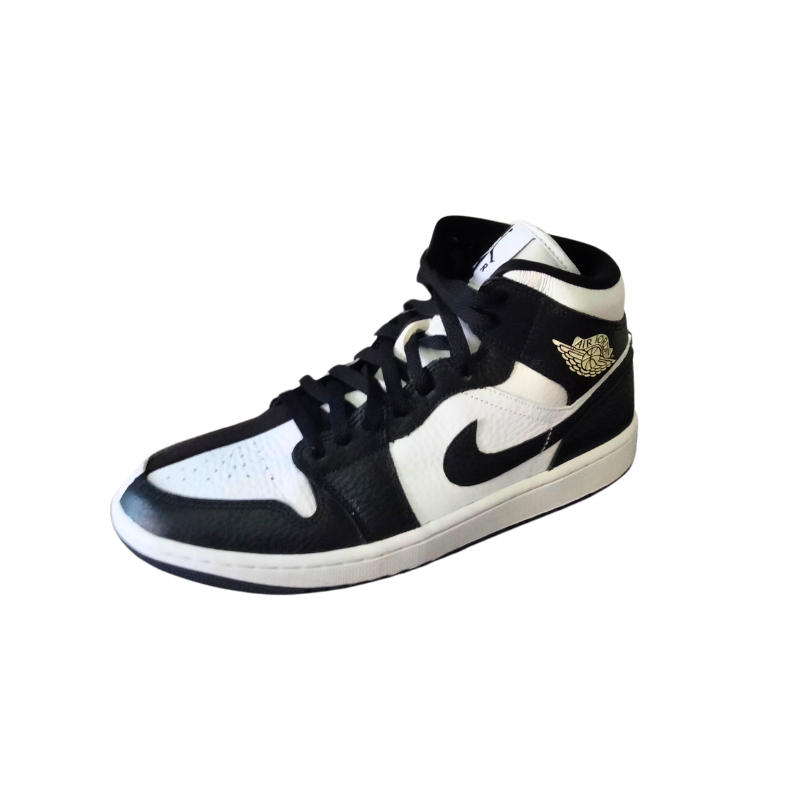 Air Jordan 1 Mid Split Black White