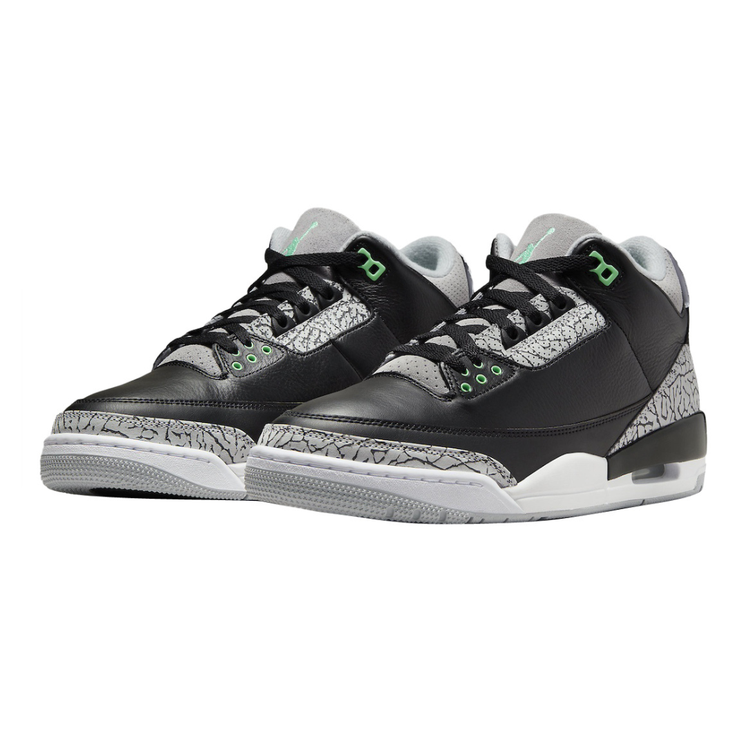 Air Jordan 3 Retro Green Glow