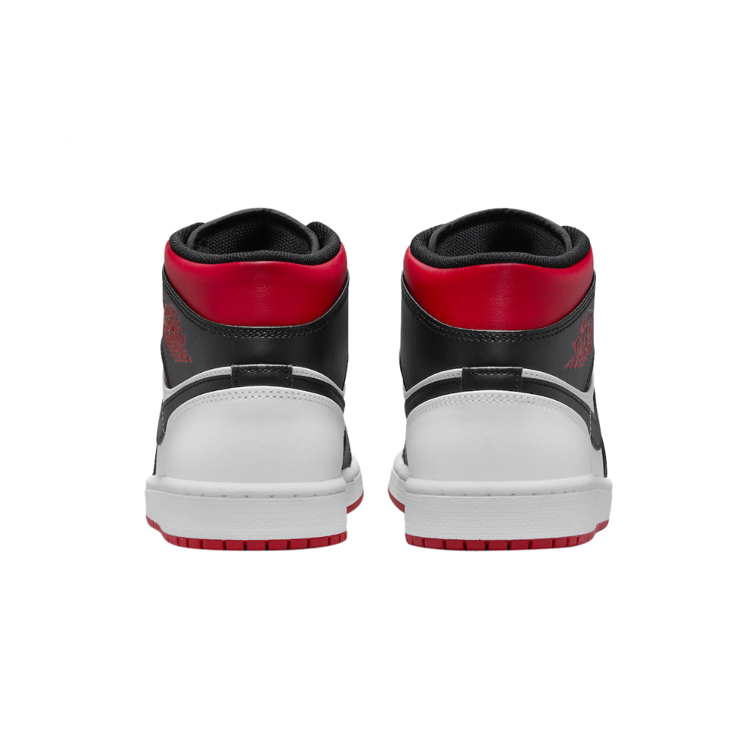 Air Jordan 1 Mid Gym Red Black Toe