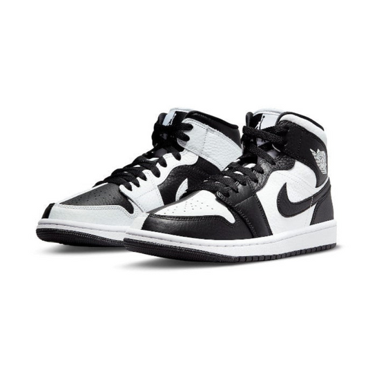 Air Jordan 1 Mid Split Black White