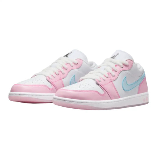 Air Jordan 1 Low SE Paw Print Pink Foam (Women’s) - sneakers